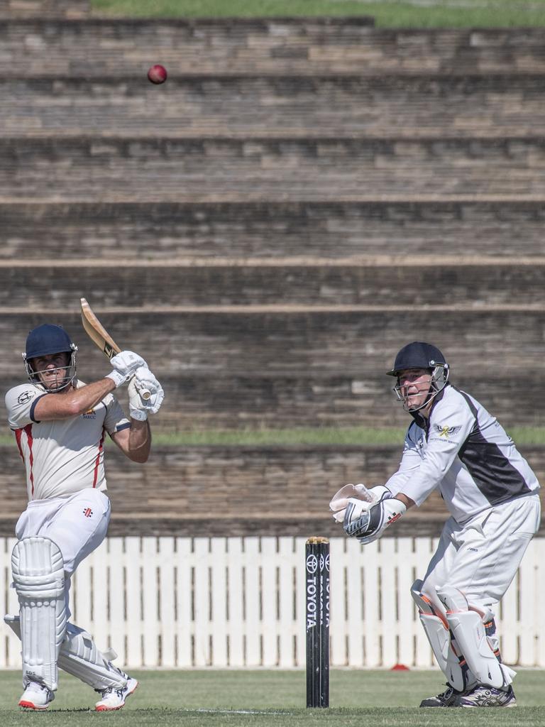 Darren Koch bats for Met Easts.