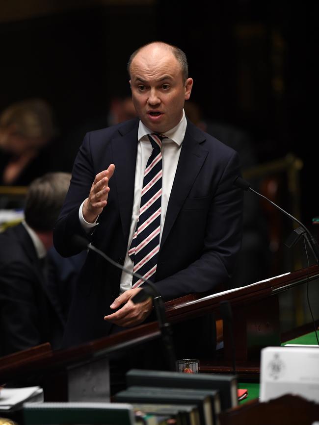 Environment Minister Matt Kean says the government has reached a satisfactory conclusion over freight trains. Picture: AAP Image/Joel Carrett