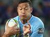 Supplied Editorial Waratahs Israel Folau with the ball in the 2nd half. Waratahs V Bulls, Allianz Stadium, Moore Par