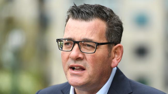 Premier Daniel Andrews has warned Victorians not to be selfish. Picture: AAP