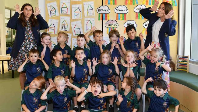 My First Year: Sunshine Coast Grammar Prep BW. Picture: Patrick Woods.