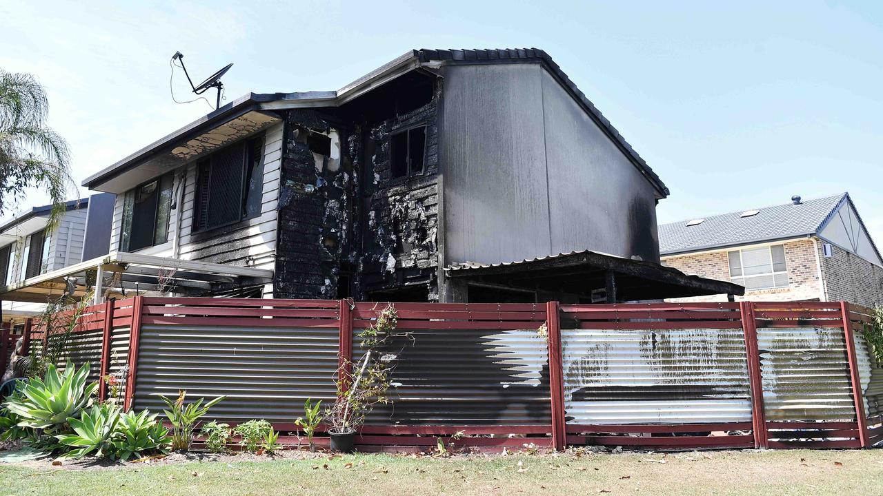 Maroochydore house destroyed in fire. Picture: Patrick Woods.