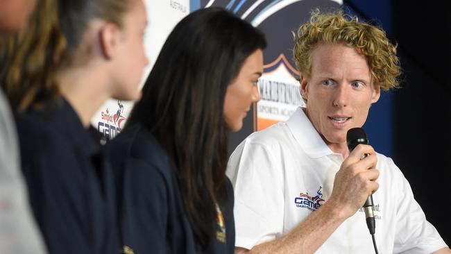 Athletes commission chairman Steve Hooker. Picture: Picture: Kylie Else