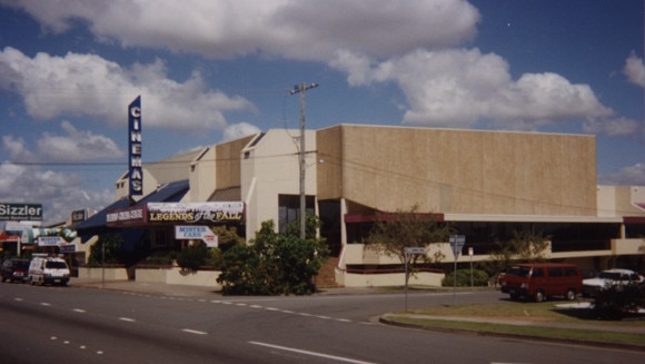 The Mermaid Beach Cinema in 1995 while it was showing Legends of the Fall.