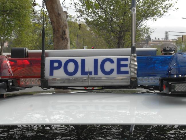 The new mobile automated number plate recognition cameras mounted on four trial police cars.