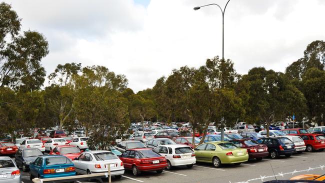 The former O-Bahn carpark (above), which is now vacant, will become an aged care centre.