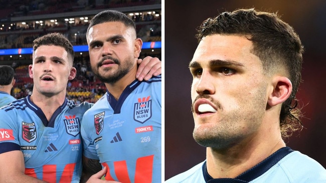 Nathan Cleary continues to struggle to stand out on the State of Origin stage. Image: Getty
