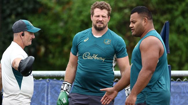 James Slipper will replace the injured Taniela Tupou for the Wallabies. Picture: Getty Images