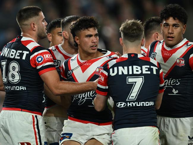 Joseph Suaalii missed Friday's sudden death match due to concussion. Picture: NRL Photos