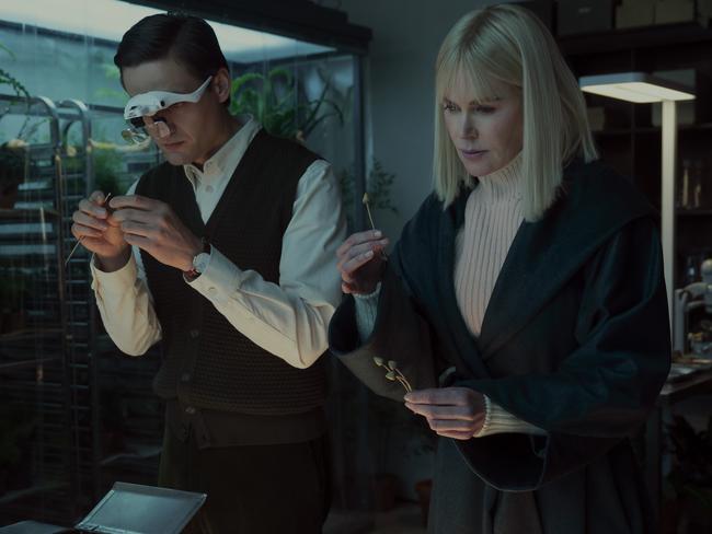 Nicole Kidman is back as mysterious guru, Masha Dmitrichenko in the second season of Nine Perfect Strangers. Picture: Disney/Reiner Bajo