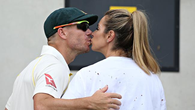 Candice and David Warner have endured a rough tour to South Africa.