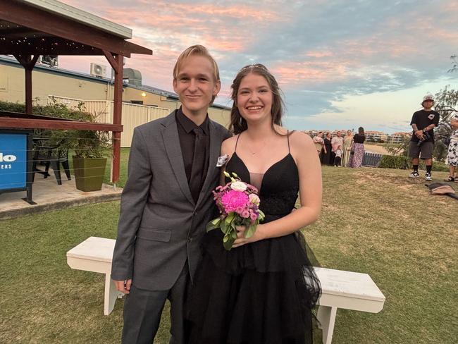 Students from Hervey Bay State High School have celebrated their formal.