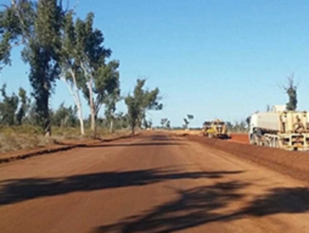 ROAD UPGRADE: Images from the construction phase of the paving and sealing of 17km of the Clermont-Alpha Road, over multiple locations between Clermont and Alpha.