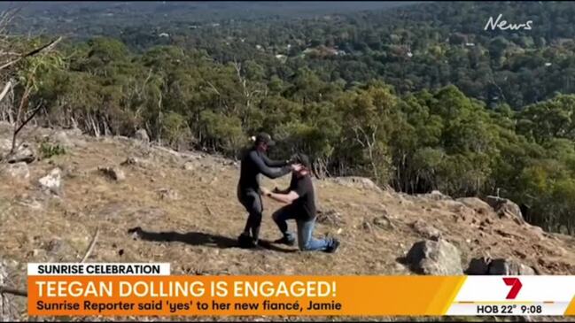 Teegan Dolling announces engagement to long-term partner (Sunrise)