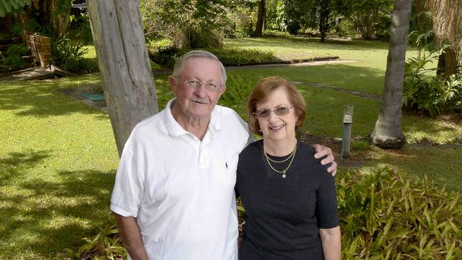 Allan and Ailsa Ryan of Salisbury are down sizing from a massive 3000+ square metre Salisbury property to a aged care facility. PICTURE Bradley Cooper