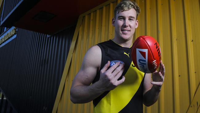 Tom Lynch joined the Tigers via free agency. Picture: Wayne Taylor