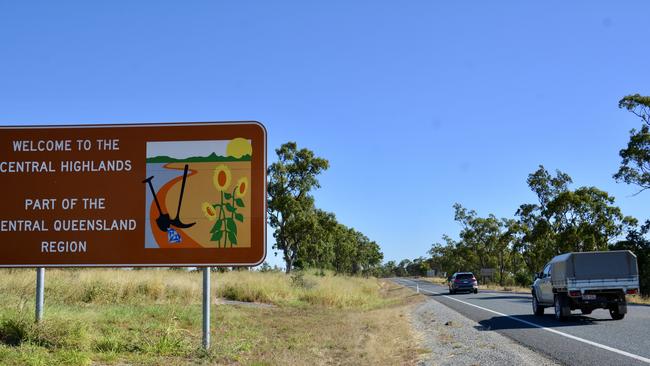 Central Highlands sign. Mining Trail sign. Central Highlands Regional Council. Isaac council. Moranbah generic Picture: Tara Miko