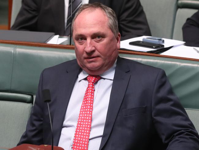 ‘Hunt them down’ … Barnaby Joyce. Picture Kym Smith