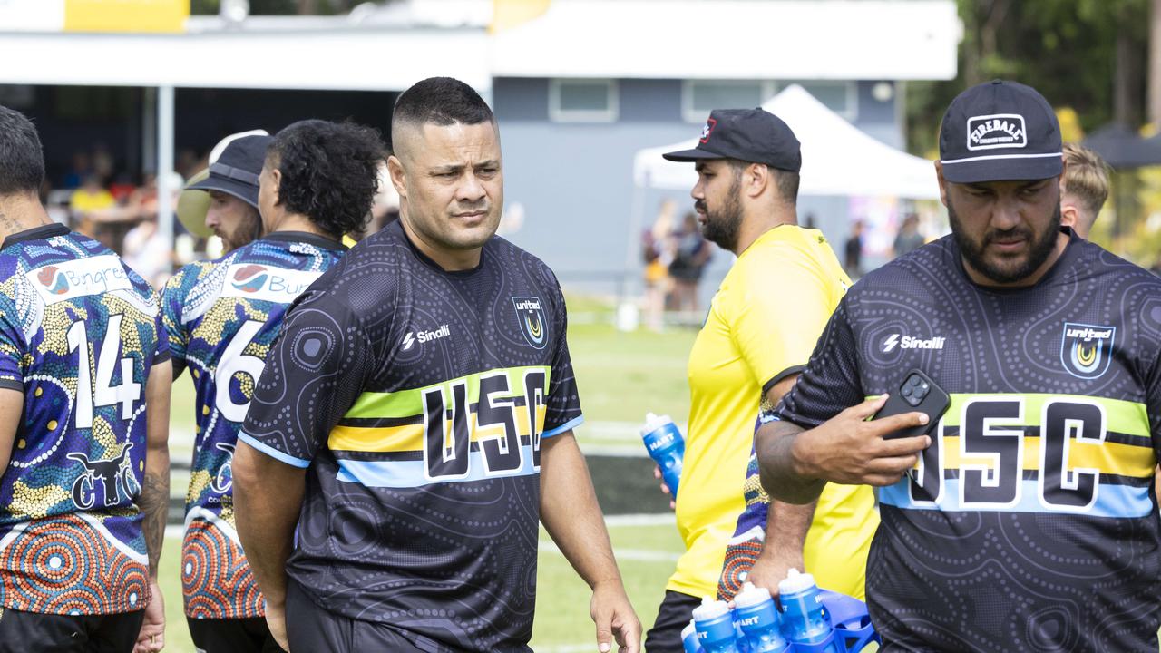 Jarryd Hayne has signed a deal with Ron Massey Cup side Wenty Magpies Picture: Richard Walker