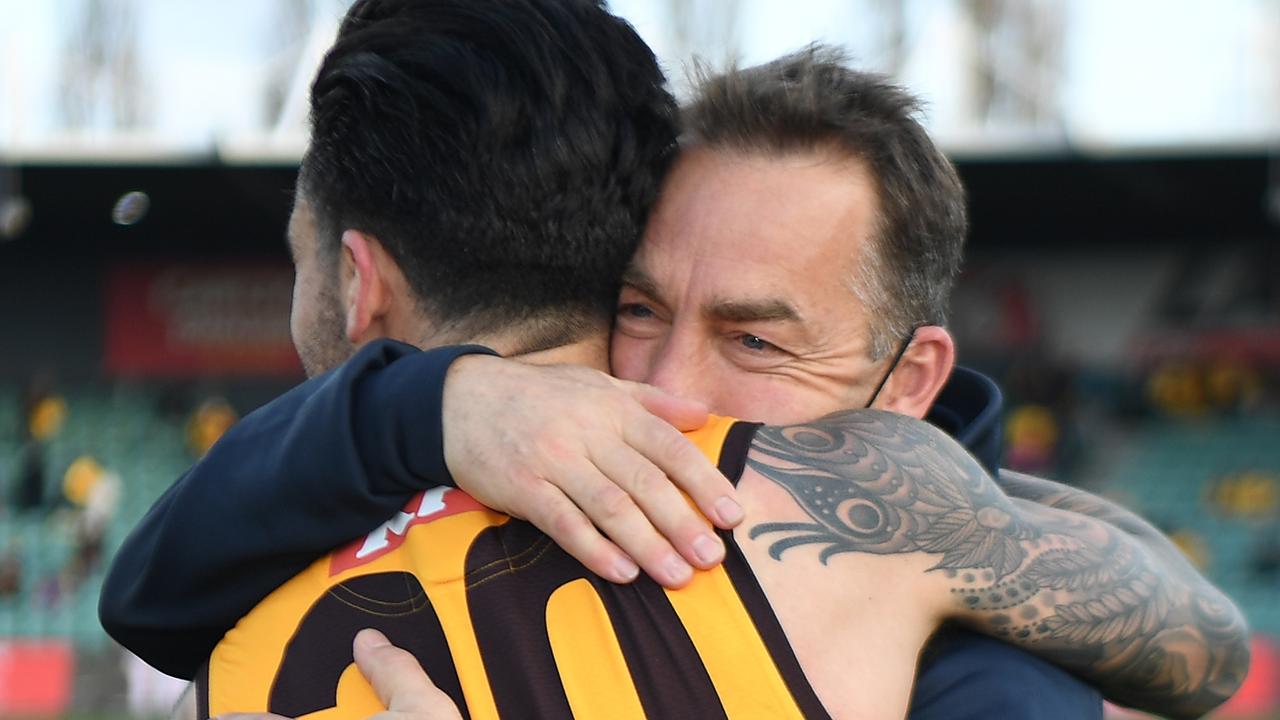 Alastair Clarkson was enamoured with the Port goalsneak. Picture: AFL Photos/Getty Images