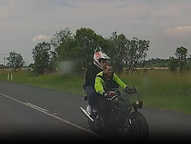 Queensland Police are appealing to the public to help identify a motorcyclist filmed riding dangerously in the Lockyer Valley last month.