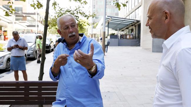 Graham Henry recalls the day the police shot at his car when during a drug bust that went bad. Henry says the police were aiming to kill him. Picture: Tim Hunter.