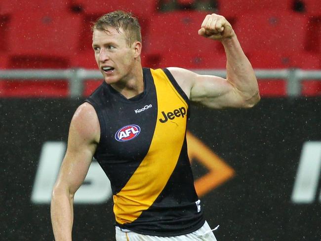 Connors played for the Tigers between 2007 and 2012. Picture: Getty