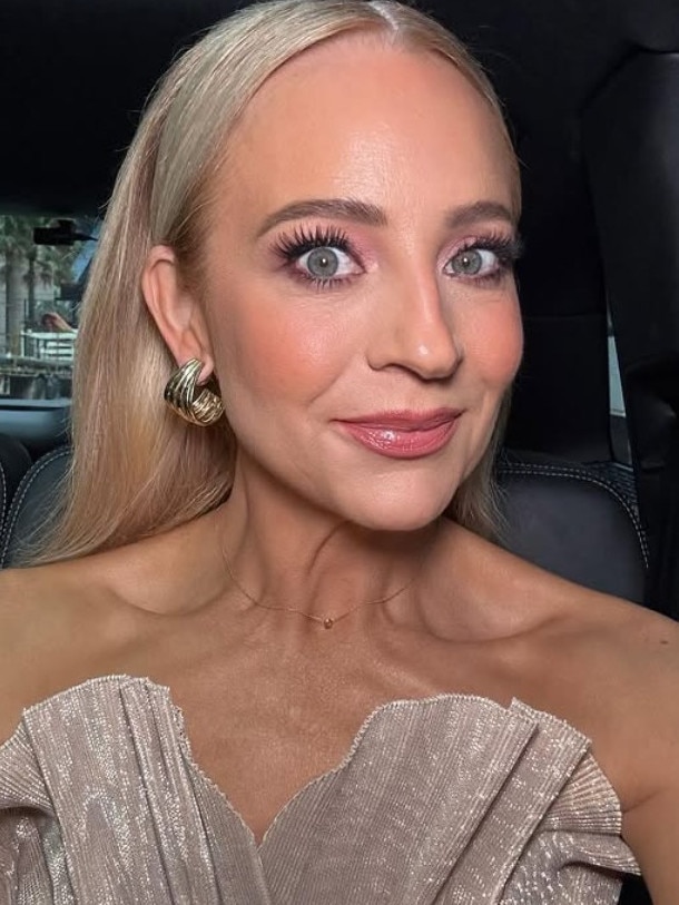 Carrie Bickmore raised eyebrows when she recreated a dinner hack she saw on social media. Picture: Instagram: bickmorecarrie