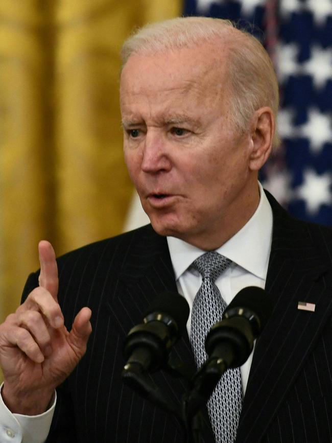 US President Joe Biden. Picture: AFP