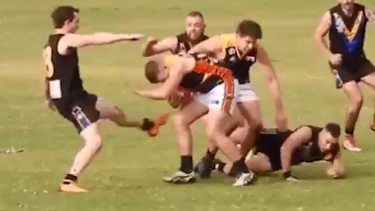 Salisbury West player Adam Jones was banned for life and his club kicked out of the Adelaide Footy League for 2018.