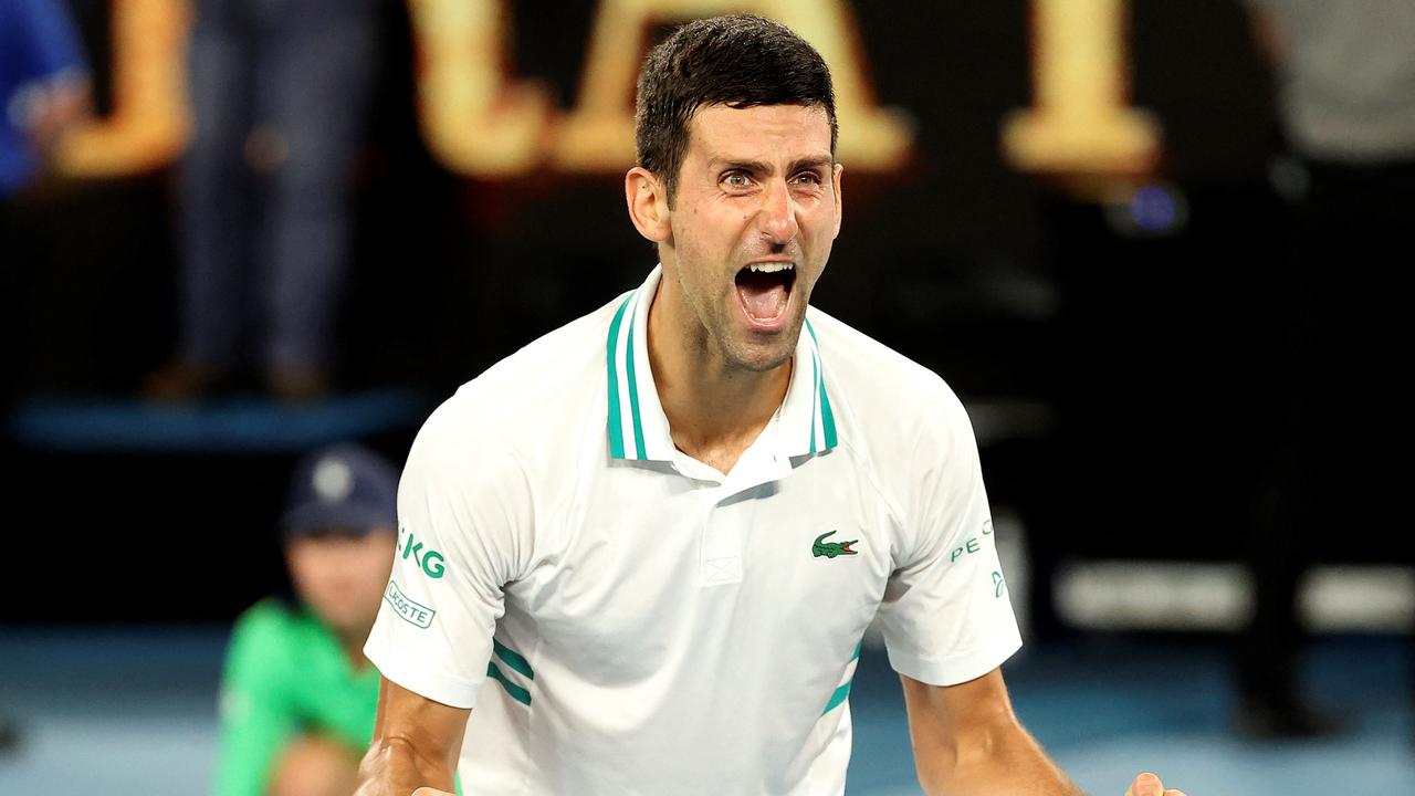 Serbia's Novak Djokovic is fighting to stay in Australia. Picture: AFP