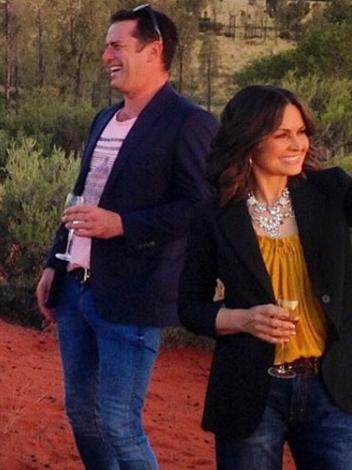 His former Today co-host Lisa Wilkinson posted this photo onto social media to wish him all the best. Picture: Instagram/@lisa_wilkinson