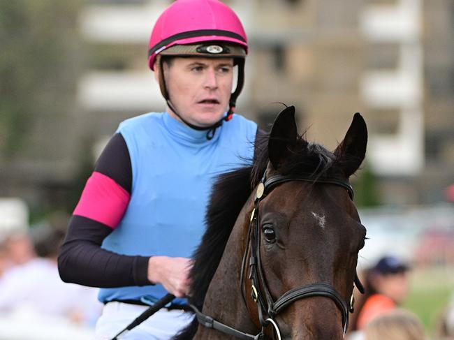 Irish jockey Luke Dempsey has made a name for himself in Queensland as a flat racing jockey. Picture: Grant Peters - Trackside Photography.