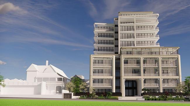 An artist impression of 200 East Tce, Adelaide. Source: SCAP