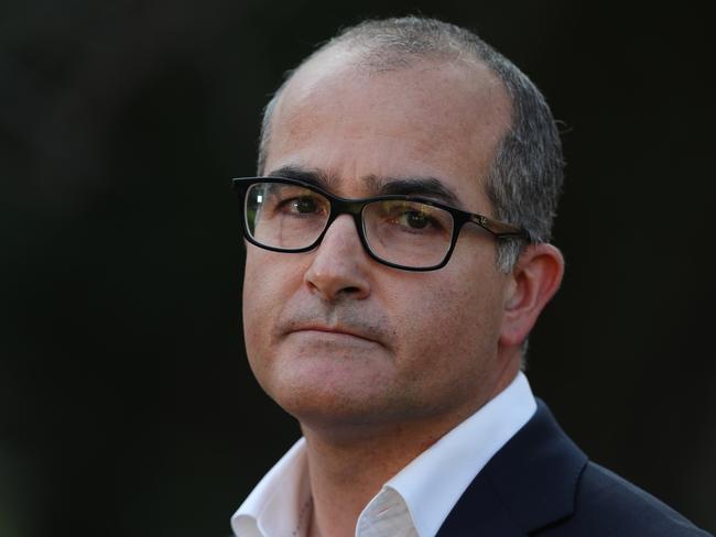 Acting Victorian Premier James Merlino says the nation needs a safer quarantine program to supplement the existing hotel program. Picture: David Crosling