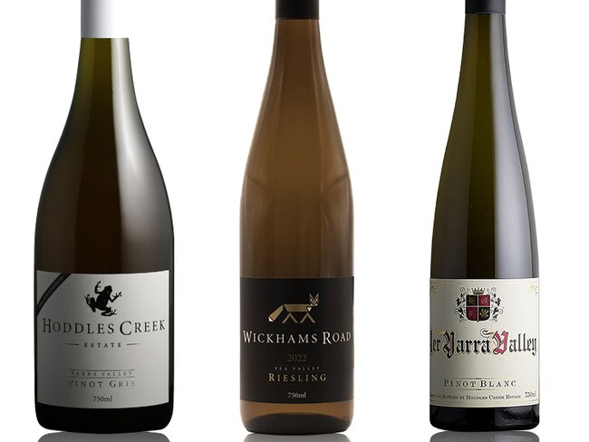 Three Hoddles Creek Estate wines.