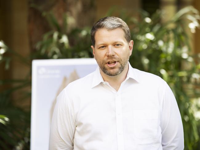 Independent Schools Queensland CEO Chris Mountford. Picture: News Corp/Attila Csaszar.