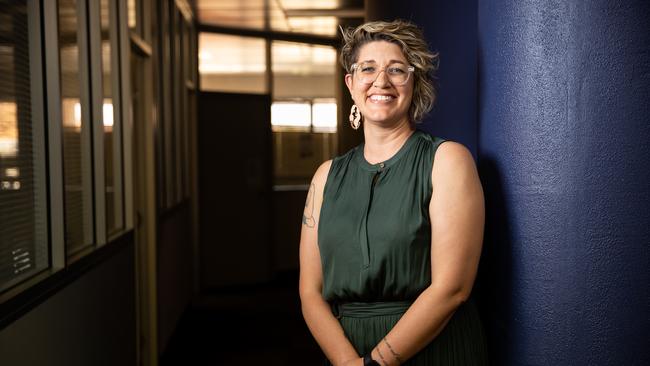 Women’s Safety Services of Central Australia chief executive Larissa Ellis. Photo: EMMA MURRAY