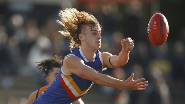 Joshua Tovey was one of the Ranges’ best on the Sunday. Picture: Daniel Pockett/AFL Photos/via Getty Images