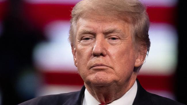 Former US President Donald Trump speaks at the Conservative Political Action Conference (CPAC) in Dallas. Picture: Andy Jacobsohn / AFP