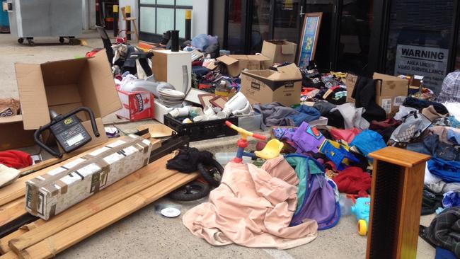 The Sunbury Salvos store on a Monday morning. Picture: Leanne Ward