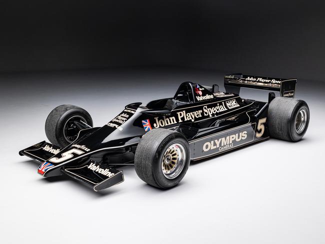 1978 Lotus-Cosworth Ford Type 79 John Player Special for John Connolly’s column