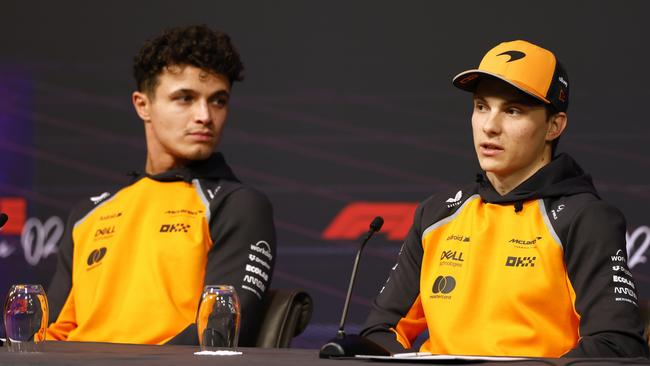 Lando Norris and Oscar Piastri have a good working relationship. Picture: Sam Bloxham/Getty Images