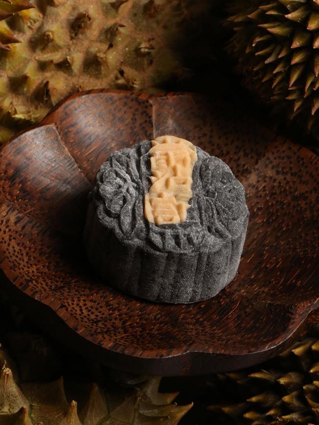 A durian mooncake. Picture: @getsocialpr