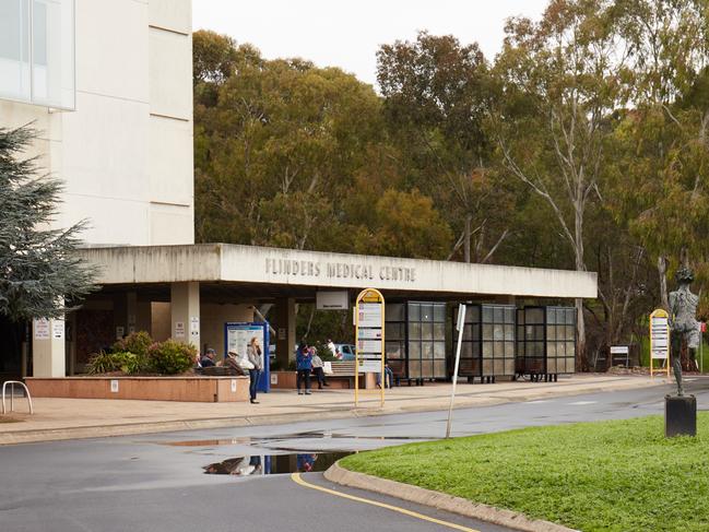 Exterior of Flinders Medical Centre. Picture: MATT LOXTON