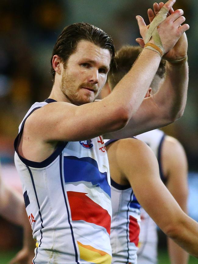 Patrick Dangerfield is one of 10 players selected at Pick 10 to move club since 2000. Picture: Colleen Petch.