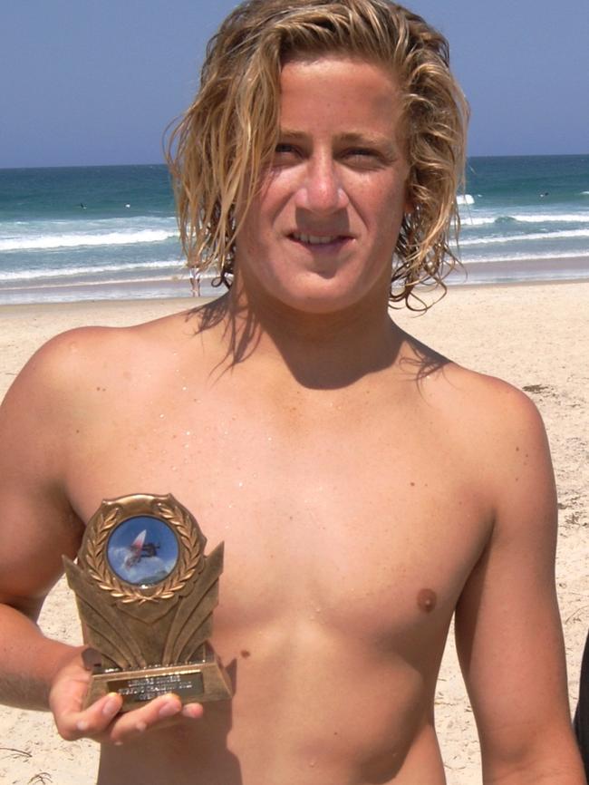 Surfer Sam Morgan was also attacked by a shark at Lighthouse Beach Ballina.