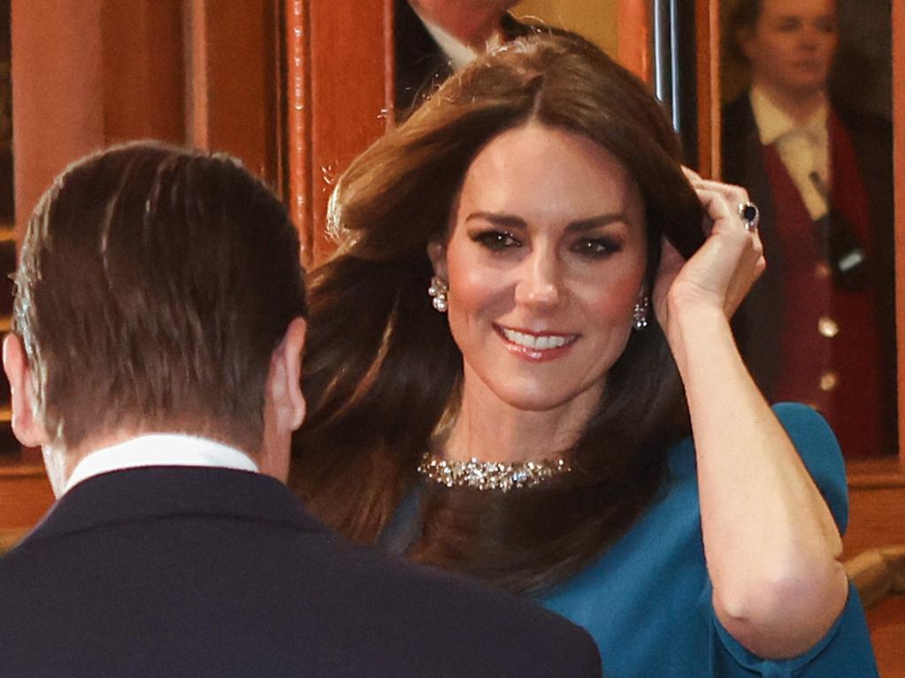 She rocked her trademark blowdry for the occasion. Picture: Belinda Jiao/Getty Images