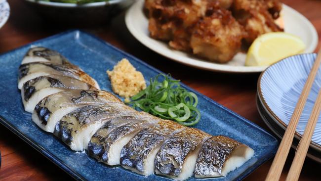 Try some cured mackerel or the karaage chicken. Picture: Jenifer Jagielski