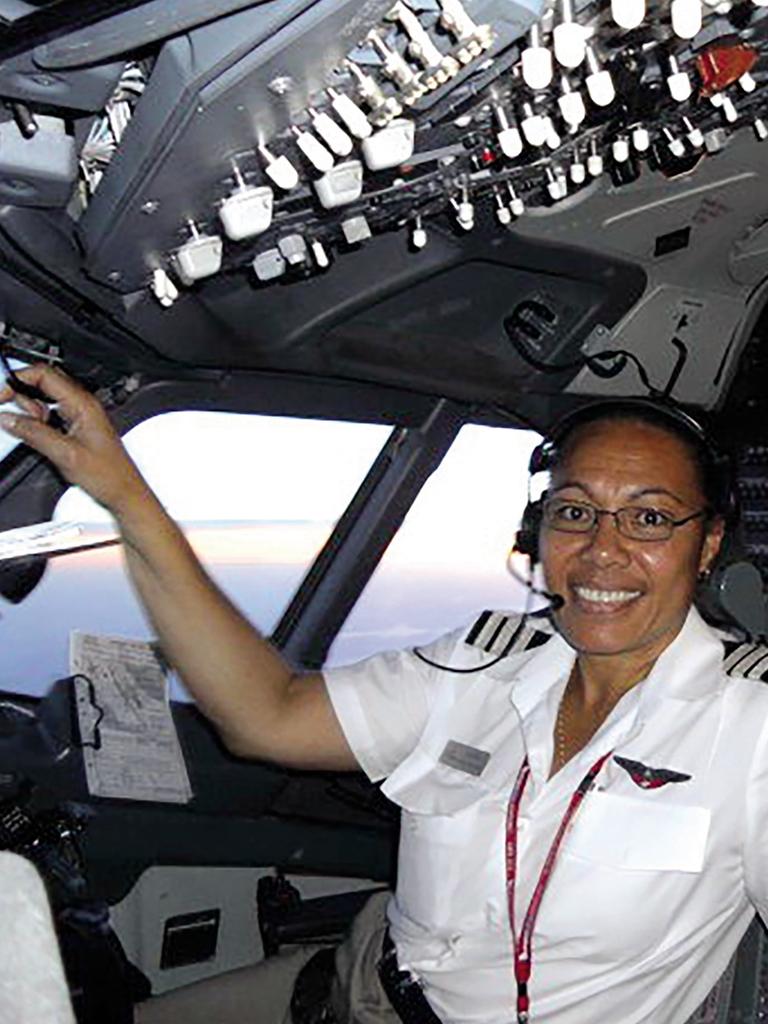 Flying for Virgin Australia in a Boeing 737 in 2007.